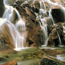 Схема вышивки «водопад»