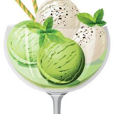 Схема вышивки «мороженое»