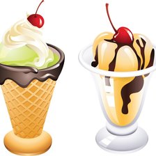 Схема вышивки «мороженое»