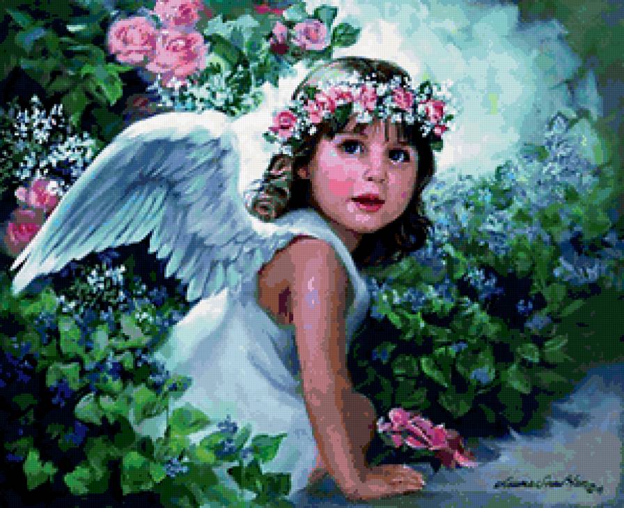 серия "ангелы" - ангел - предпросмотр