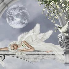 Схема вышивки «серия "ангелы"»