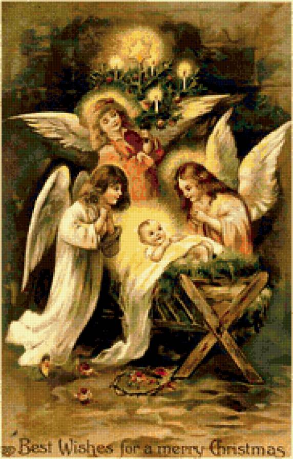 серия "ангелы" - ангелы.рождество - предпросмотр