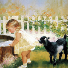 Схема вышивки «дети»