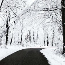 Схема вышивки «Зима»