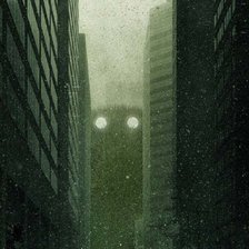 Схема вышивки «Город»