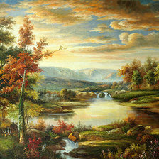 Схема вышивки «Природа»