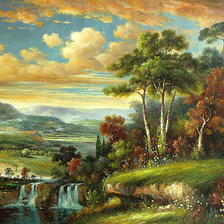 Схема вышивки «Природа»