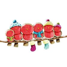 Схема вышивки «Птички»