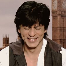 Схема вышивки «SHAH RUKH KHAN_улыбка»