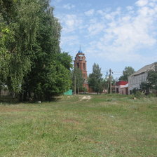 Схема вышивки «Санское. Рязань»