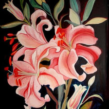 Схема вышивки «Лилии»