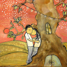 Схема вышивки «Двое»