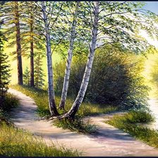 летний пейзаж