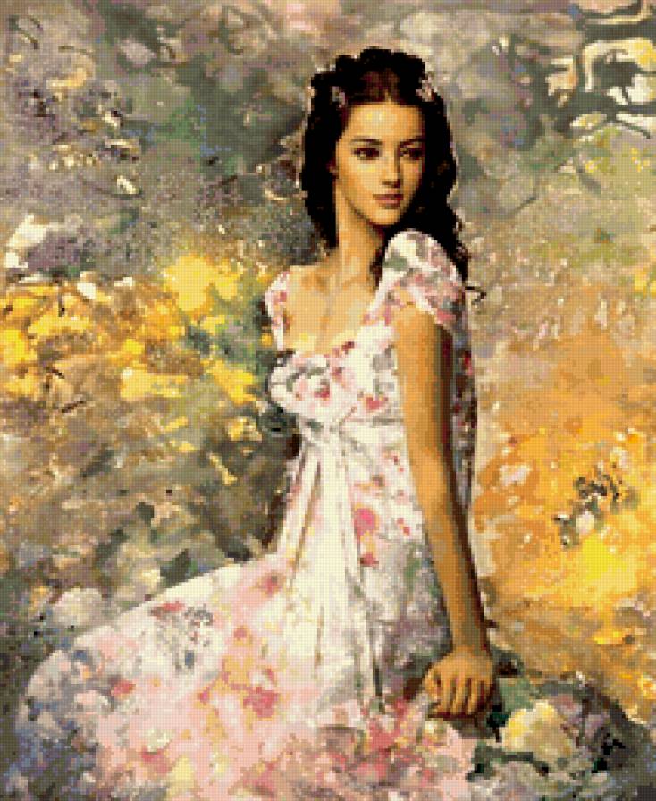 Уж небо Осенью дышало ... - красота, девушки - предпросмотр