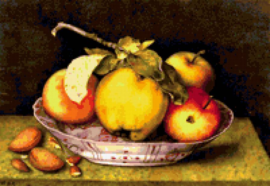 яблочко - красота. натюрморт - предпросмотр