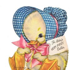 Схема вышивки «Утёнок»