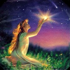 Схема вышивки «звезда с неба»