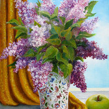 ваза с сиренью