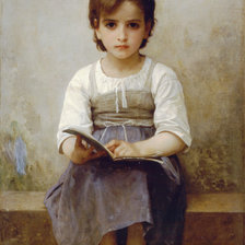 Схема вышивки «крестьянская девочка»