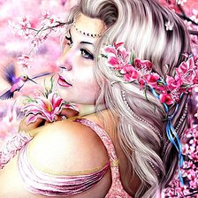 Схема вышивки «Весеннее настроение»