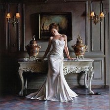 Схема вышивки «В белом»