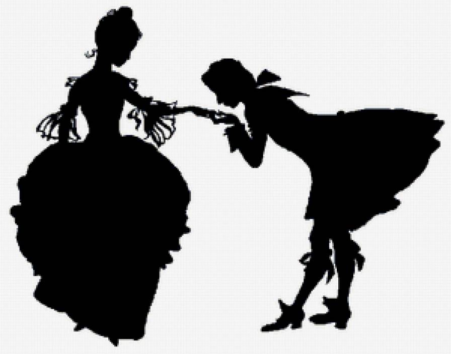 Фаворит - женщина, поцелуй, любовь, придворные, мужчина - предпросмотр