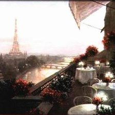 Схема вышивки «париж»