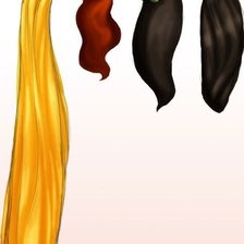 Схема вышивки «Принцессы»