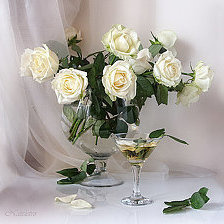 Схема вышивки «цветы»