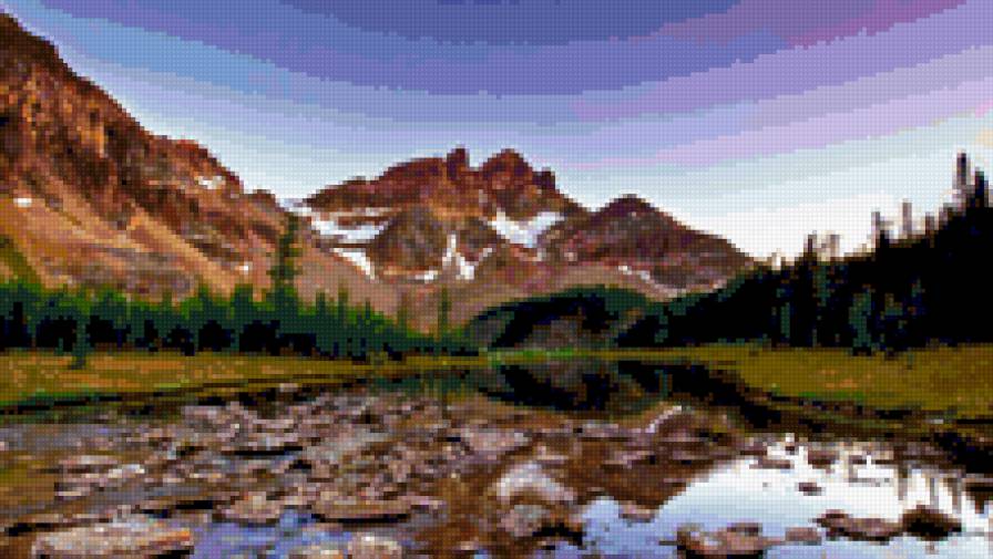 летний пейзаж - пейзаж, природа - предпросмотр