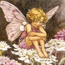 Схема вышивки «Фея цветов»