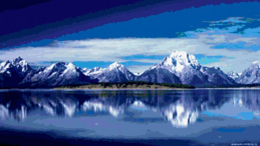 горы - пейзаж, горы - предпросмотр