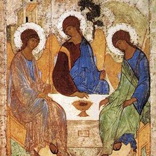 Схема вышивки «троица»