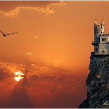 Схема вышивки «ласточкино гнездо»