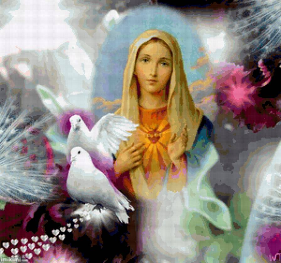 серия "религия" - религия.богородица.птицы - предпросмотр