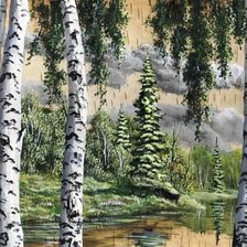 Схема вышивки «Родина»