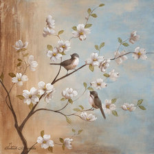 Схема вышивки «весна 1»