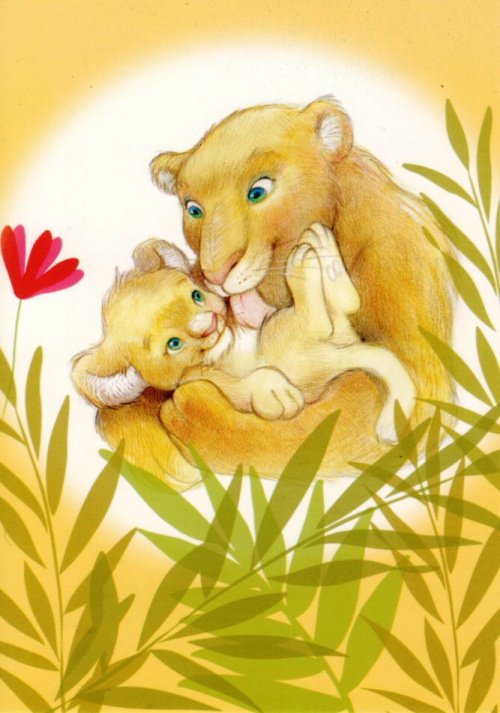 мама и малыш - оригинал