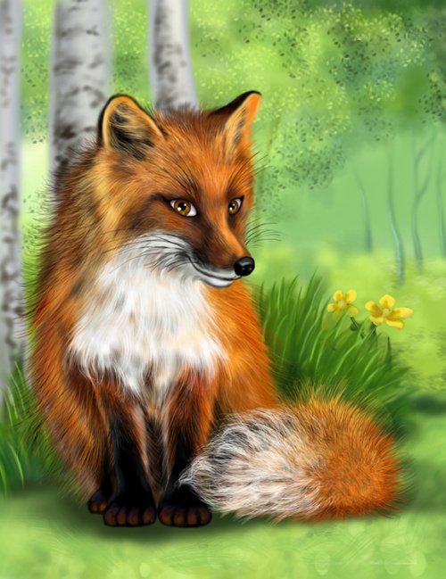 лисичка-сестричка - оригинал