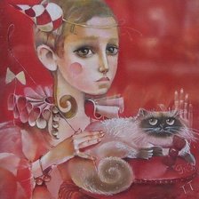 Схема вышивки «Кисуня»