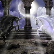 Схема вышивки «Единороги»