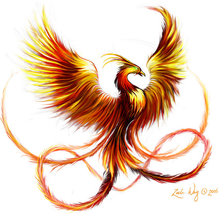 Схема вышивки «Феникс»