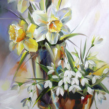 Схема вышивки «Букет»