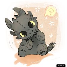 Схема вышивки «Ночная фурия»