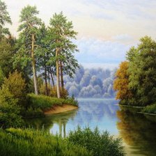 Схема вышивки «Серия "Пейзажи"»