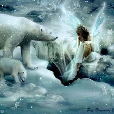 Схема вышивки «зима»