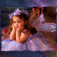 Схема вышивки «ангел»