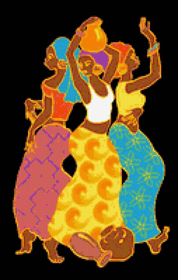 Африка - женщины - предпросмотр