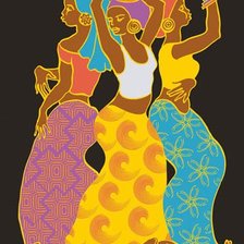 Схема вышивки «Африка»