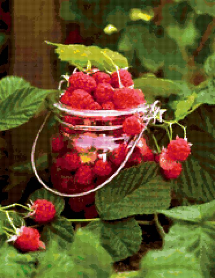 Малинка - малина, лето, лес, ягоды - предпросмотр